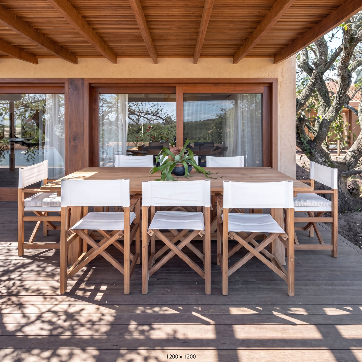 SILLA DIRECTOR BLANCO
