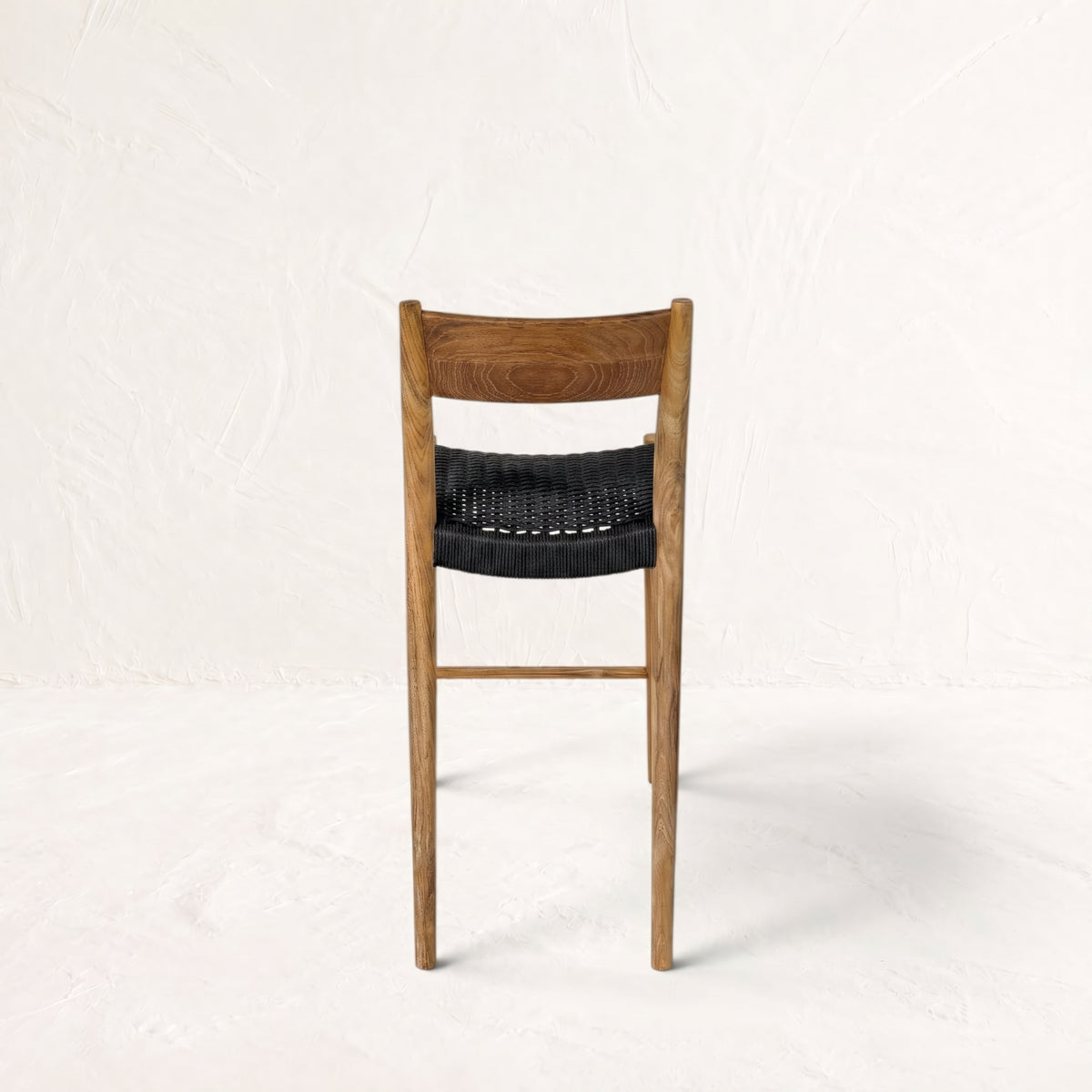 BANQUETA CON RESPALDO PALM SPRINGS NEGRO